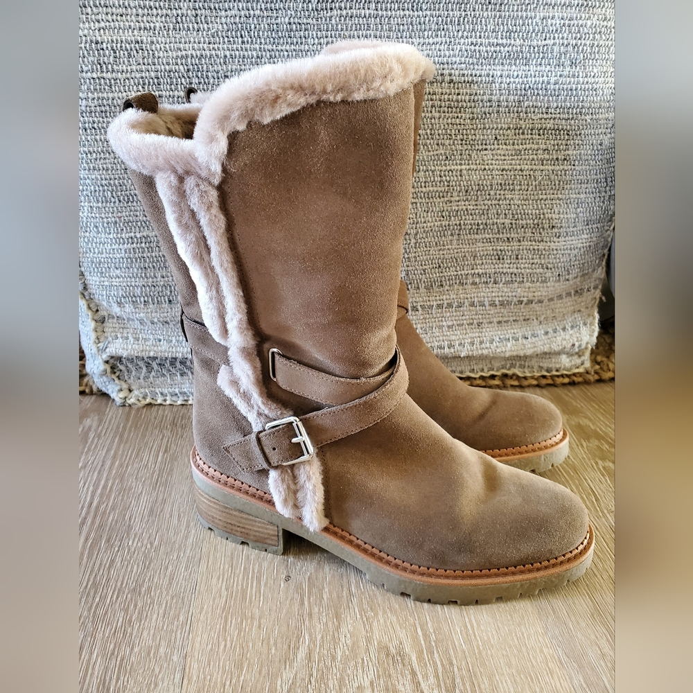 Sam Edelman Brown Heeled Boots